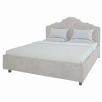кровать двуспальная 180х200 светло-бежевая palace в Махачкале