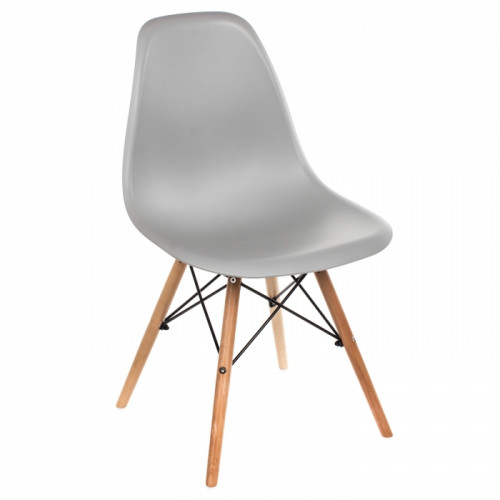 стул деревянный eames pc-015 grey в Махачкале