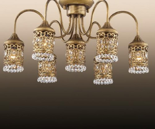 потолочная люстра odeon light salona 2641/7c в Махачкале