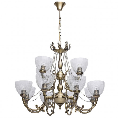 подвесная люстра mw-light аманда 481011712 бронза в Махачкале
