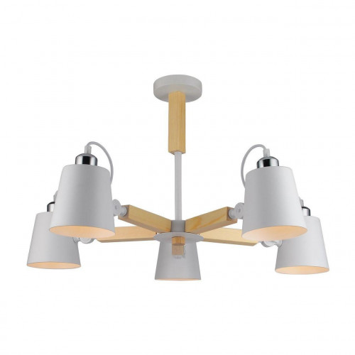 потолочная люстра arte lamp a7141pl-5wh белая в Махачкале