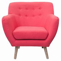 кресло fuller red розовое в Махачкале