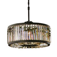 люстра welles round d50 черная, прозрачное стеко в Махачкале
