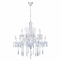 дизайнерская подвесная люстра spot light rosano 5193120 белая в Махачкале
