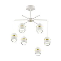 подвесная светодиодная люстра odeon light minion 4117/30cl в Махачкале