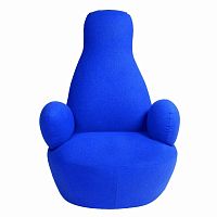 кресло bottle chair синее в Махачкале