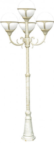 садово-парковый светильник arte lamp monaco a1497pa-4wg в Махачкале