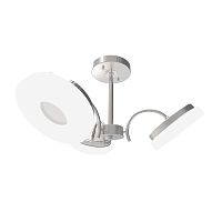 потолочная светодиодная люстра idlamp frittelle 107/3pf-ledwhitechrome в Махачкале