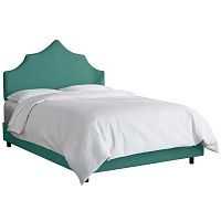 кровать двуспальная 180х200 бирюзовая camille light teal в Махачкале