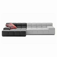 диван tufty-time sofa угловой серый с белым в Махачкале
