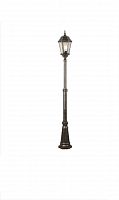 садово-парковый светильник arte lamp genova a1207pa-1bn в Махачкале