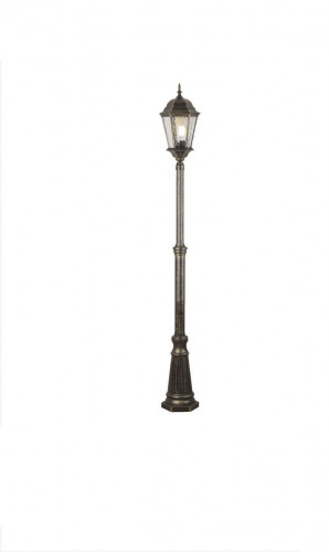садово-парковый светильник arte lamp genova a1207pa-1bn в Махачкале