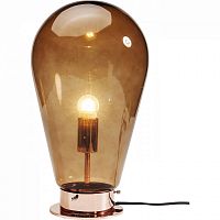 лампа настольная bulb коричневая в Махачкале