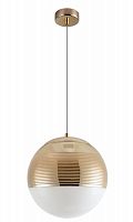 подвесной светильник crystal lux optima sp1 gold d300 в Махачкале