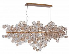 подвесной светильник crystal lux deseo sp15 l1400 gold в Махачкале