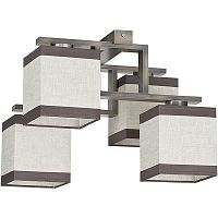 потолочная люстра tk lighting 409 lea gray 4 в Махачкале