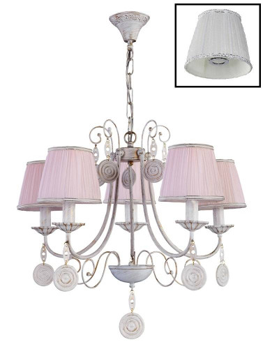 подвесная люстра crystal lux emilia sp5 в Махачкале