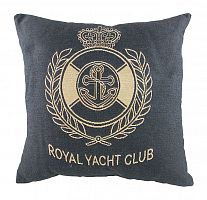подушка с гербом королевского royal yacht club denim в Махачкале