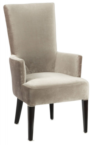 стул с подлокотниками high back chair бежевый в Махачкале