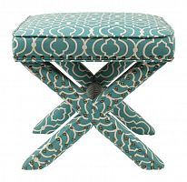 табурет мягкий бирюзовый remy ottoman в Махачкале