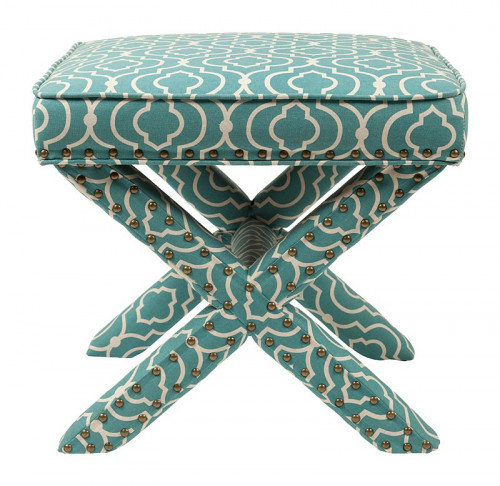 табурет мягкий бирюзовый remy ottoman в Махачкале