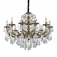 подвесная люстра omnilux grosseto oml-77733-12 бронза в Махачкале