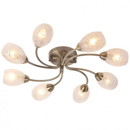 потолочная люстра idlamp carmina 201/8pf-oldbronze в Махачкале