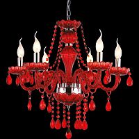 подвесная люстра arte lamp teatro a3964lm-6rd в Махачкале
