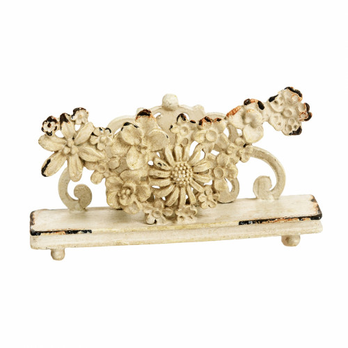подставка для визиток pewter flower белая в Махачкале