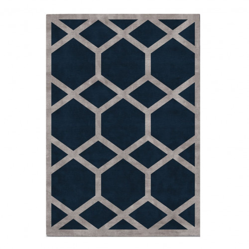 ковер ahston blue 200x290 синий в Махачкале