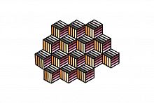ковер parquet hexagon orange 203x153 от gan в Махачкале