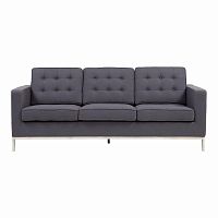 диван florence knoll sofa прямой серый в Махачкале