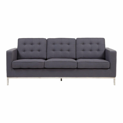 диван florence knoll sofa прямой серый в Махачкале