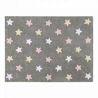 ковер stars tricolor серо-розовый в Махачкале
