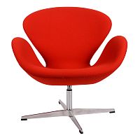 кресло arne jacobsen красное в Махачкале