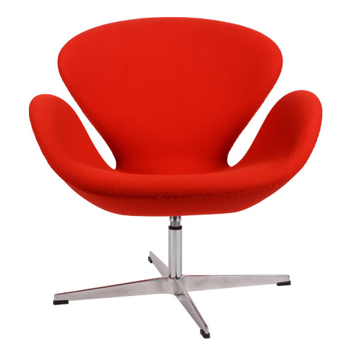 кресло arne jacobsen красное в Махачкале
