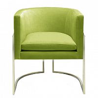 кресло julius chair велюр солнечный лайм в Махачкале