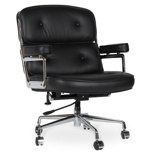 кресло eames style lobby chair черное в Махачкале