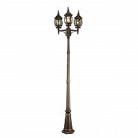 садово-парковый светильник arte lamp atlanta a1047pa-3bn в Махачкале