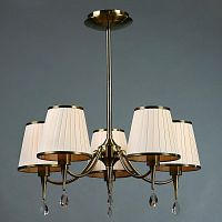 подвесная люстра brizzi alora ma01625ca/005 bronze cream в Махачкале