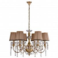 подвесная люстра crystal lux alegria sp6 gold-brown в Махачкале