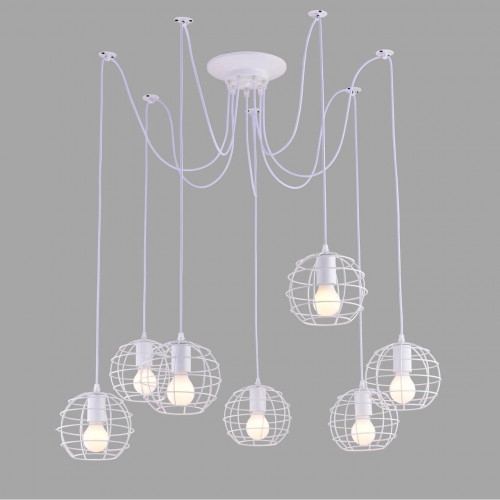 подвесная люстра arte lamp a1110sp-7wh в Махачкале