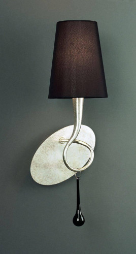 бра mantra paola painted silver 3538 чёрный в Махачкале