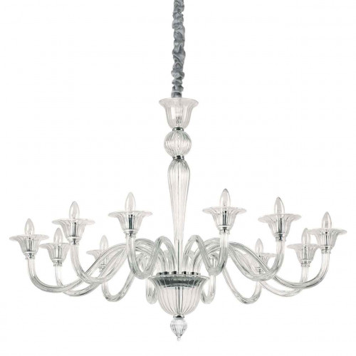 подвесная люстра ideal lux brigitta sp12 trasparente в Махачкале