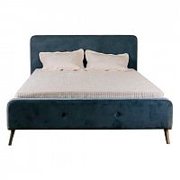 кровать двуспальная 160х200 бирюзовая button tufted в Махачкале