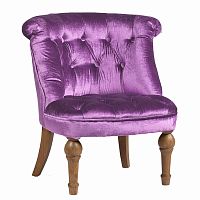кресло sophie tufted slipper chair лиловое в Махачкале