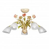 потолочная люстра vitaluce v1536/5pl белая в Махачкале