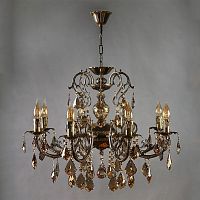 подвесная люстра ambiente alicante 8888/8 pb honey leaf в Махачкале