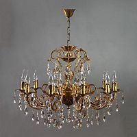 подвесная люстра ambiente alicante 8888/10 ab tear drop бронза в Махачкале