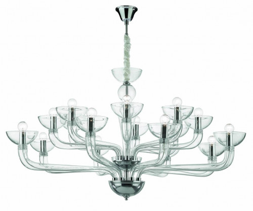подвесная люстра ideal lux casanova sp16 trasparente в Махачкале